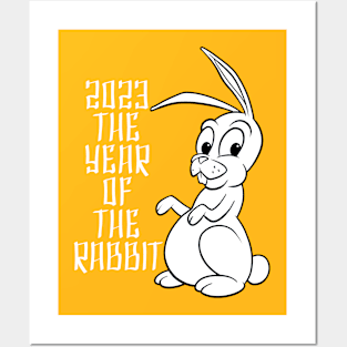 The Chinese Year of the Rabbit 2023 Posters and Art